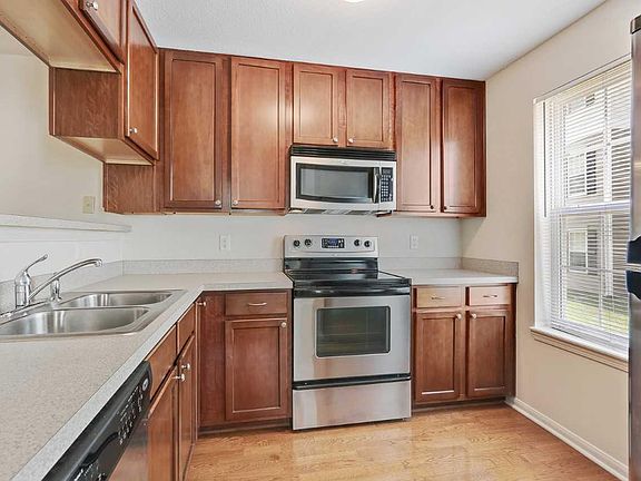 Kitchen with SS appliances