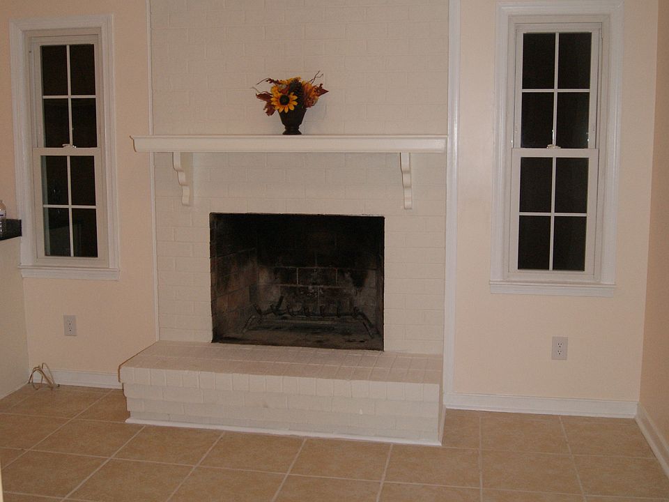 Fireplace in Kitchen