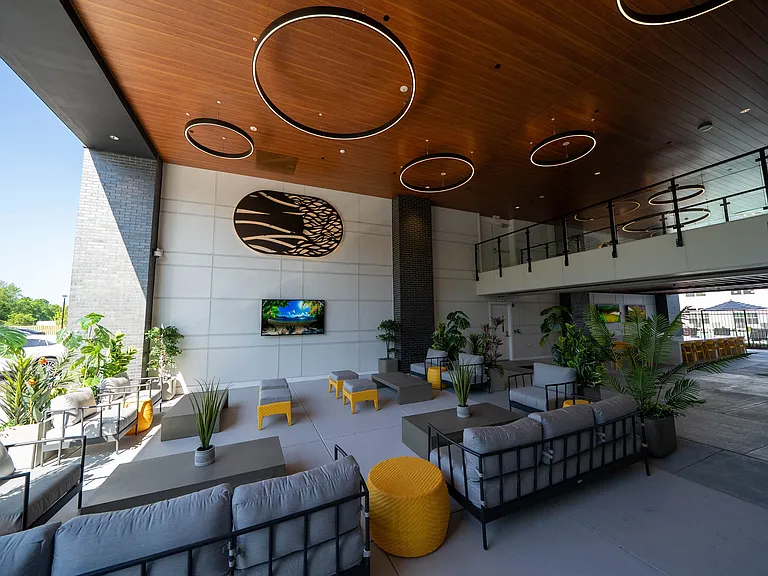 Breezeway Outdoor TV Area