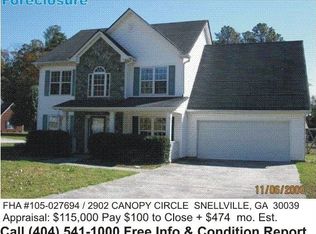 2902 Canopy Cir, Snellville, GA 30039