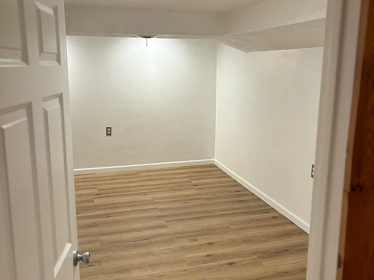 Office and large enough space for workout room or kids play area