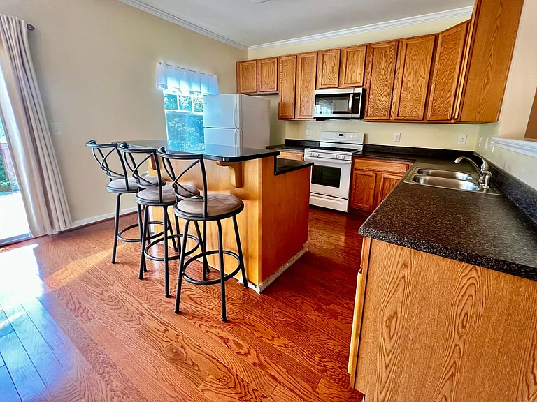 Beautiful kitchen with hardwood floors