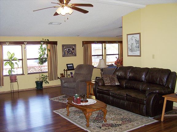 Living Room has Lots of Natural Light