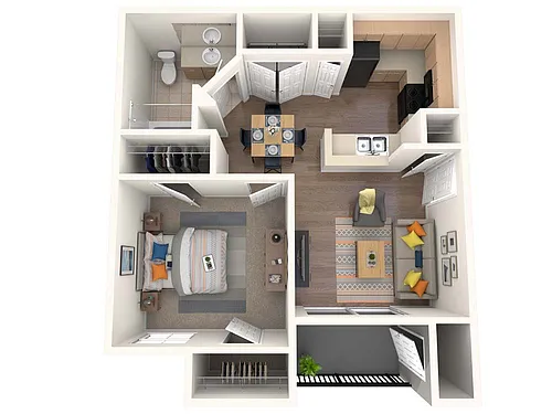Floor plan Aldrich