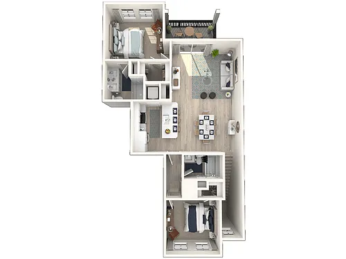 Floor plan C4 - Eccentric