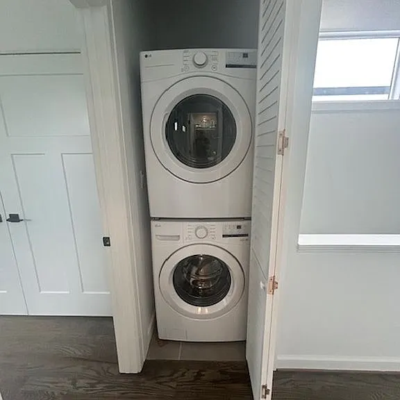 Laundry closet