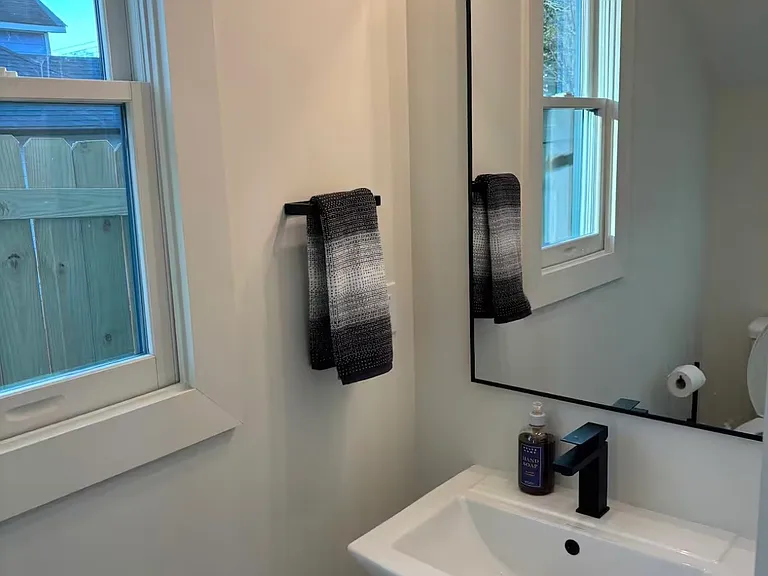 Downstairs half bathroom