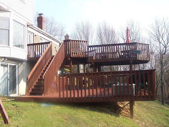 multi-tier deck