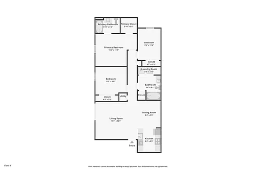 Floor plan 3 Bedroom