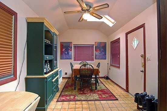 Dining Room with Skylights