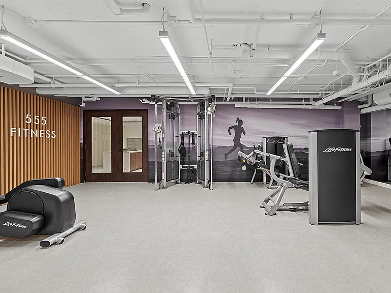 New remodeled fitness center