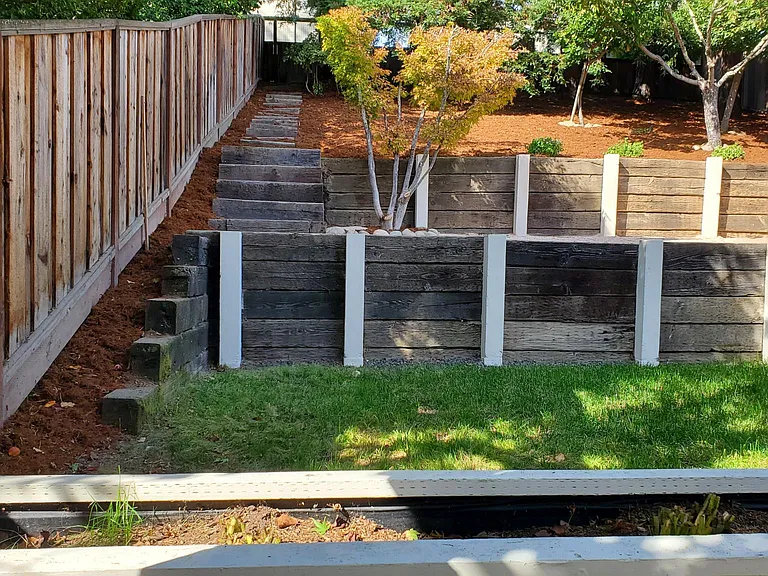 backyard retreat view