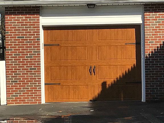 New garage door