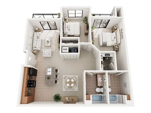 Floor plan B2 - Glendale