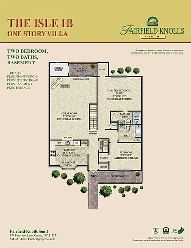 Floor plan The Isle IB