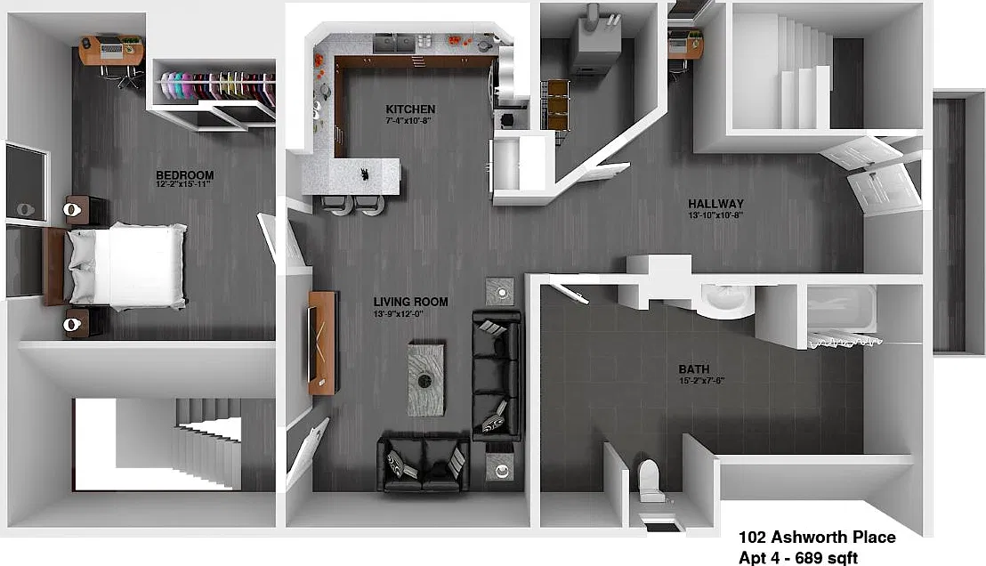 102 Ashworth Pl - Apt 4 — Photo 2