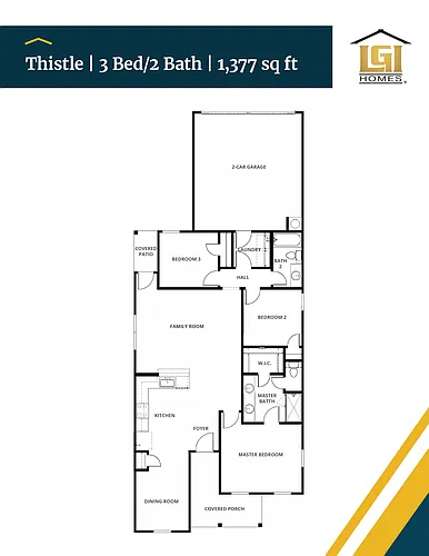 Floor plan Thistle