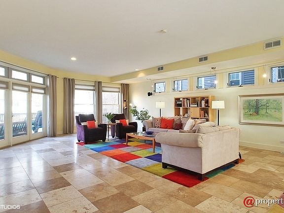 Family Room looking over deck.