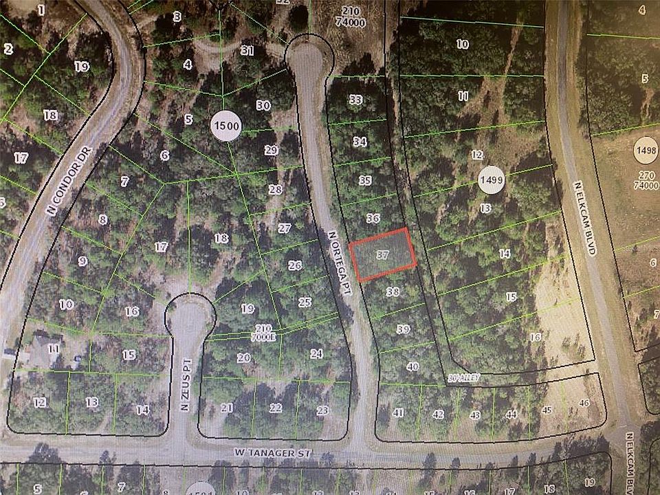 1st image of 11365 N ORTEGA POINT LOT 37