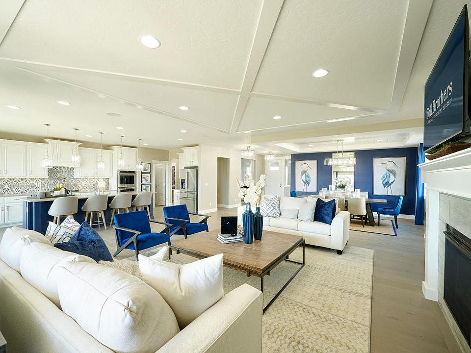 Flowing open-concept home design
