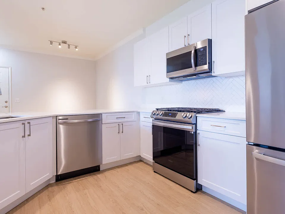 Kitchen with Stainless Steel Appliances