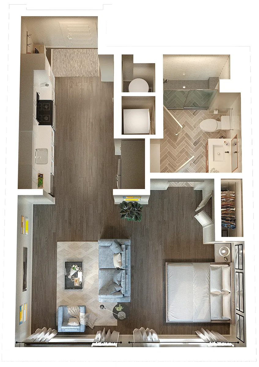 Floor plan S1C