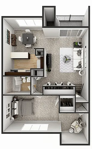 Floor plan The Maple