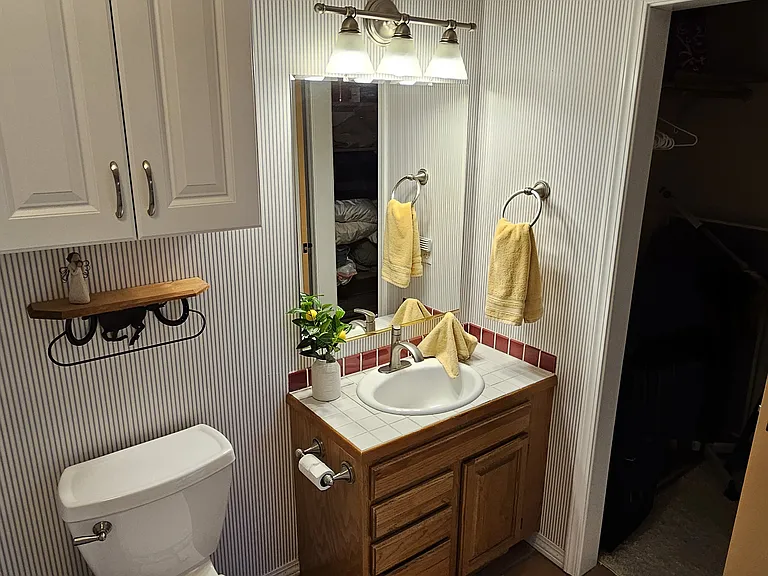 Your private bathroom