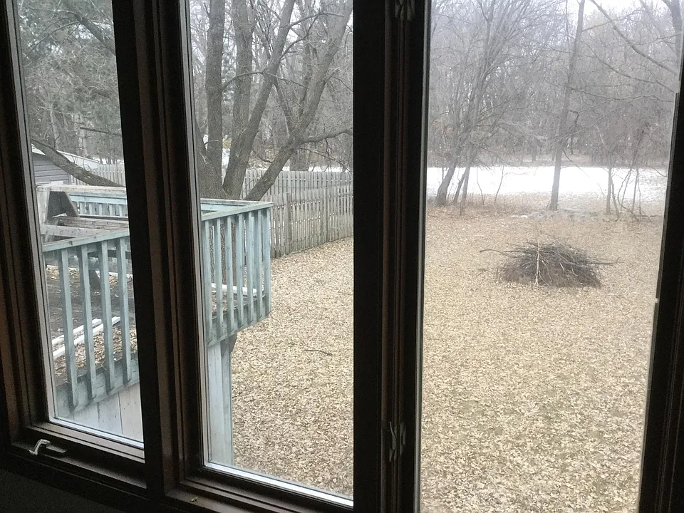 Back yard with wild life & your own fire pit