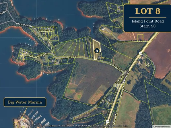 LOT 8 Island Point Rd, Starr, SC 29684