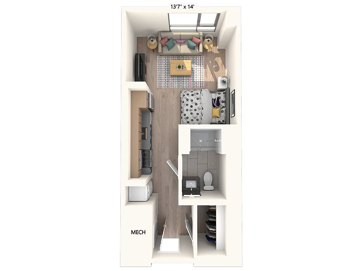 Floor plan P-A7