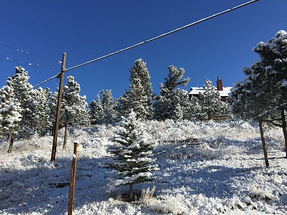 View from back deck...