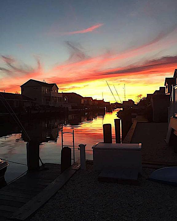  Sunset from backyard