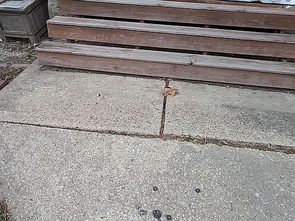 Stairs are newer