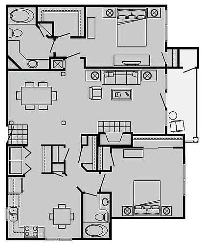 Floor plan J
