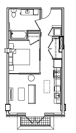 Floor plan A7A