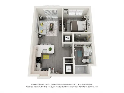 Floor plan 1C