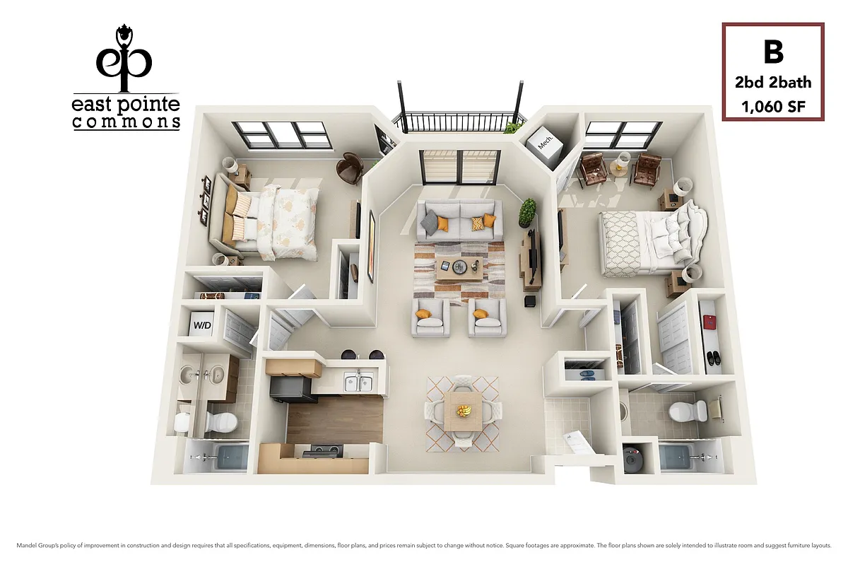 Floor plan B