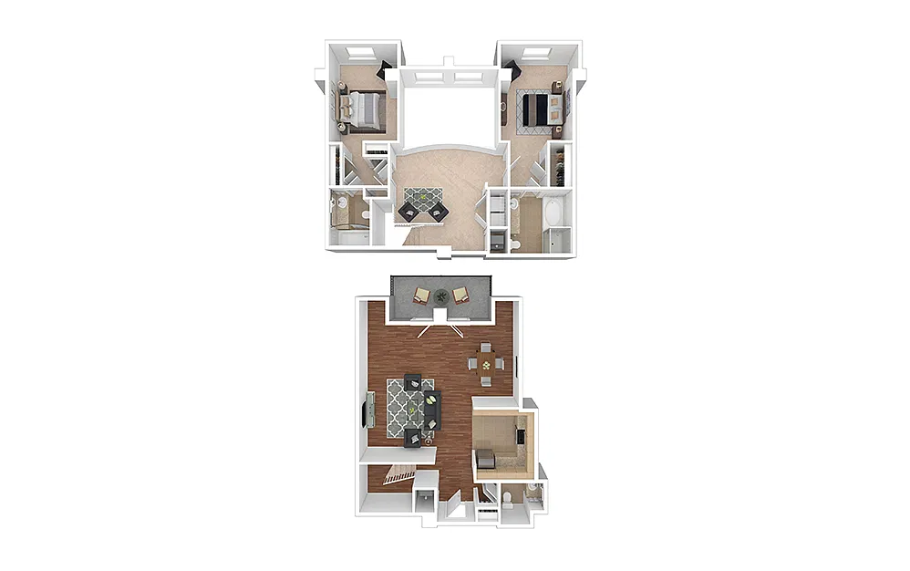 Floor plan B13U