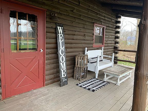 Porch facing north