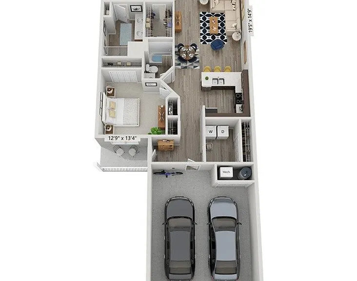 Bermuda 2 Floor Plan Bermuda 2 Floor Plan