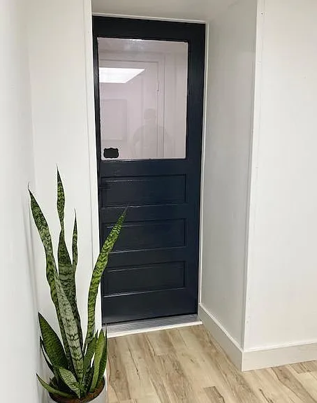 Garden unit entry.