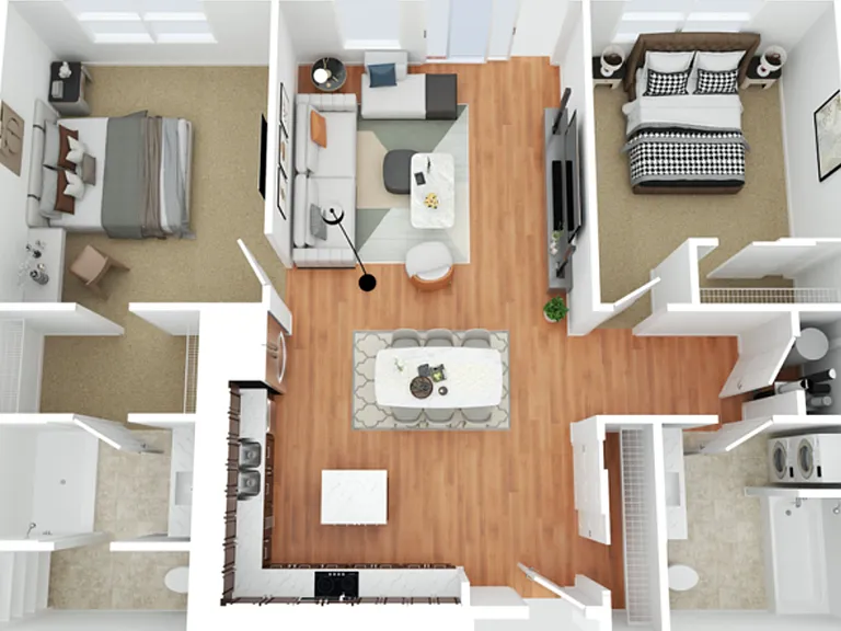 The Apartments at North Town — Photo 30