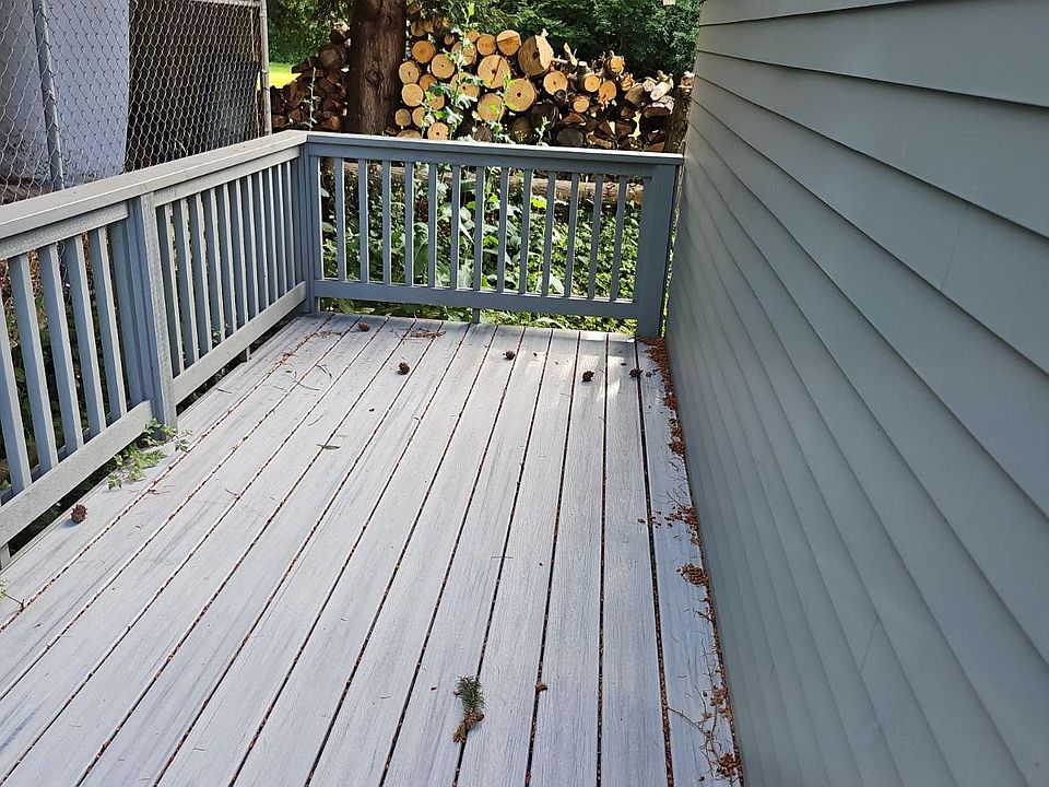 Shaded back porch. 6 feet wide and 14 feet long