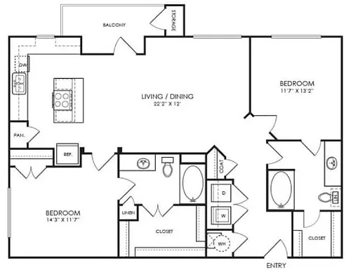Floor plan B5
