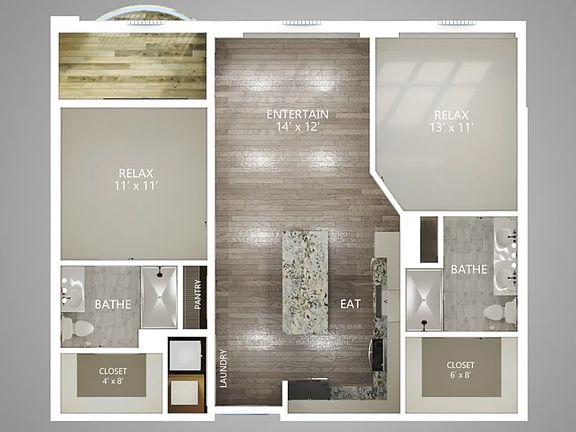 3rd image of 1079 N High St APT 325