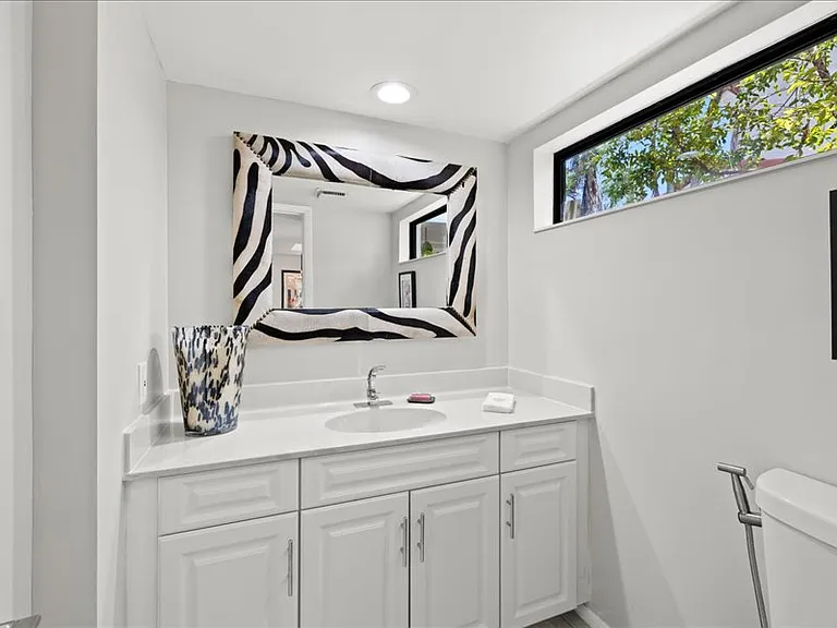 First floor half-bath.