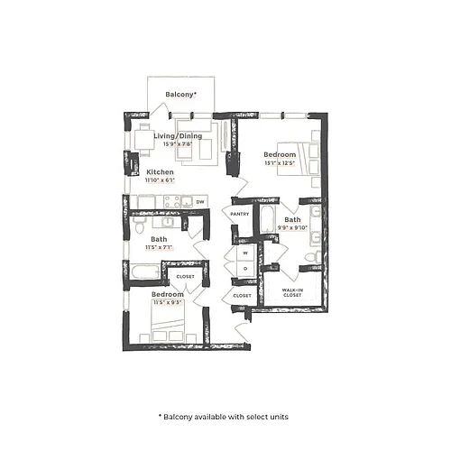 Floor plan Los Angeles
