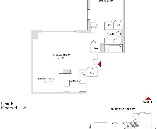 2nd image of 151-155 E 31st St #W10f