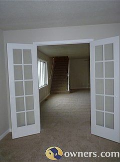French Doors into Family Room